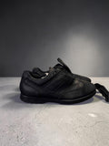 TRIPLE BLACK CASUAL LEATHER SNEAKERS
