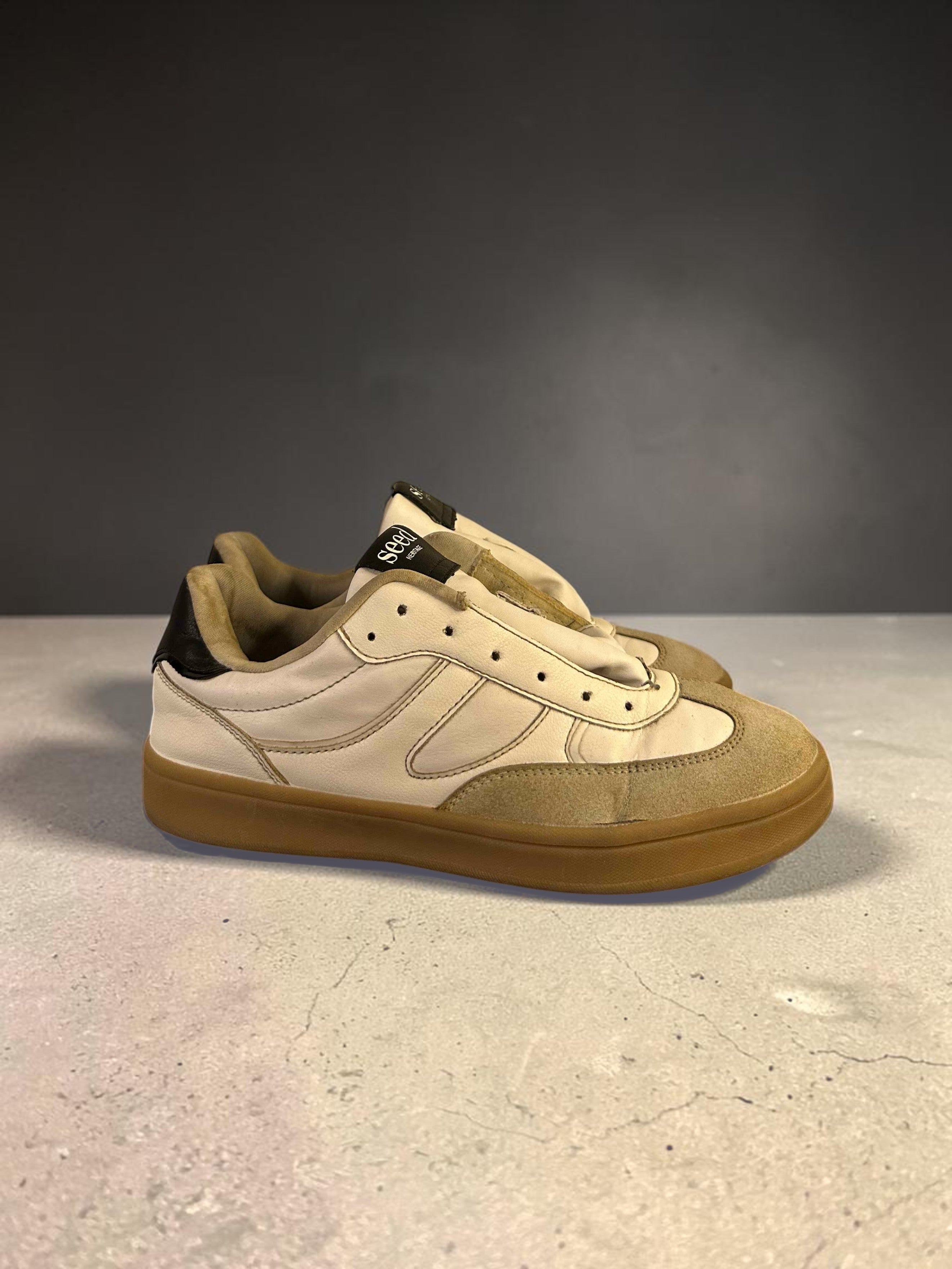 SEED HERITAGE RETRO GUM SOLE SNEAKERS