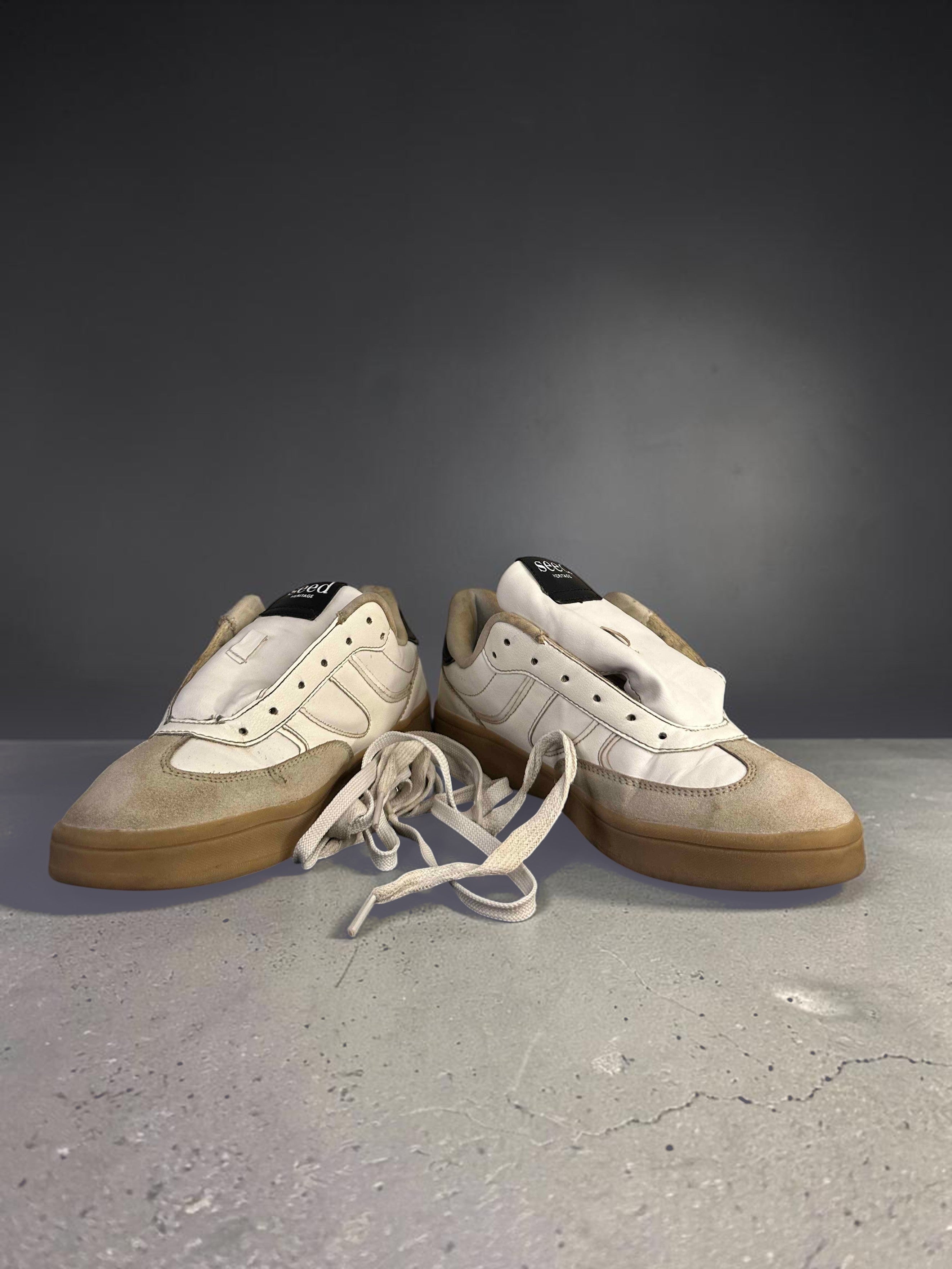 SEED HERITAGE RETRO GUM SOLE SNEAKERS