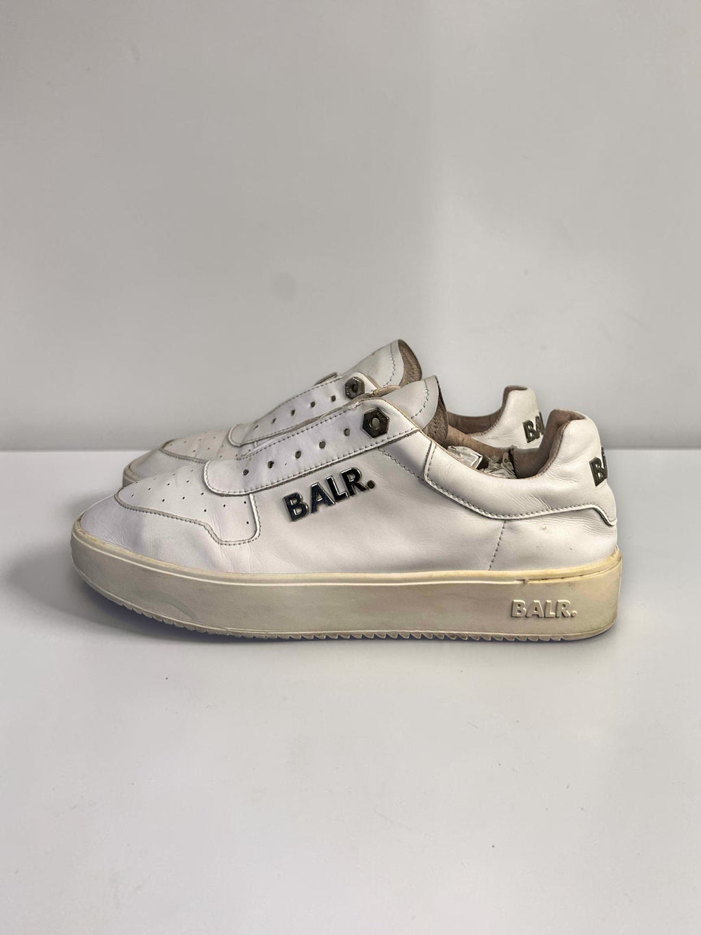 BALR. CLEAN LEATHER COURT SNEAKERS